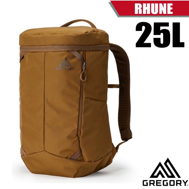 【GREGORY】RHUNE多功能電腦背包 25L.休閒背包/旅遊背包.適自助旅行/143377-4869 土狼棕✿30E010
